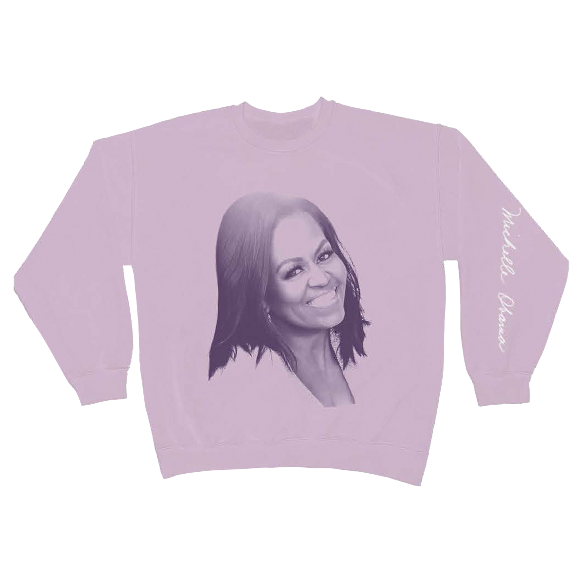 Michelle Obama TLCW Tour Orchid Crewneck