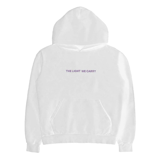 The Light We Carry White Pullover Hoodie